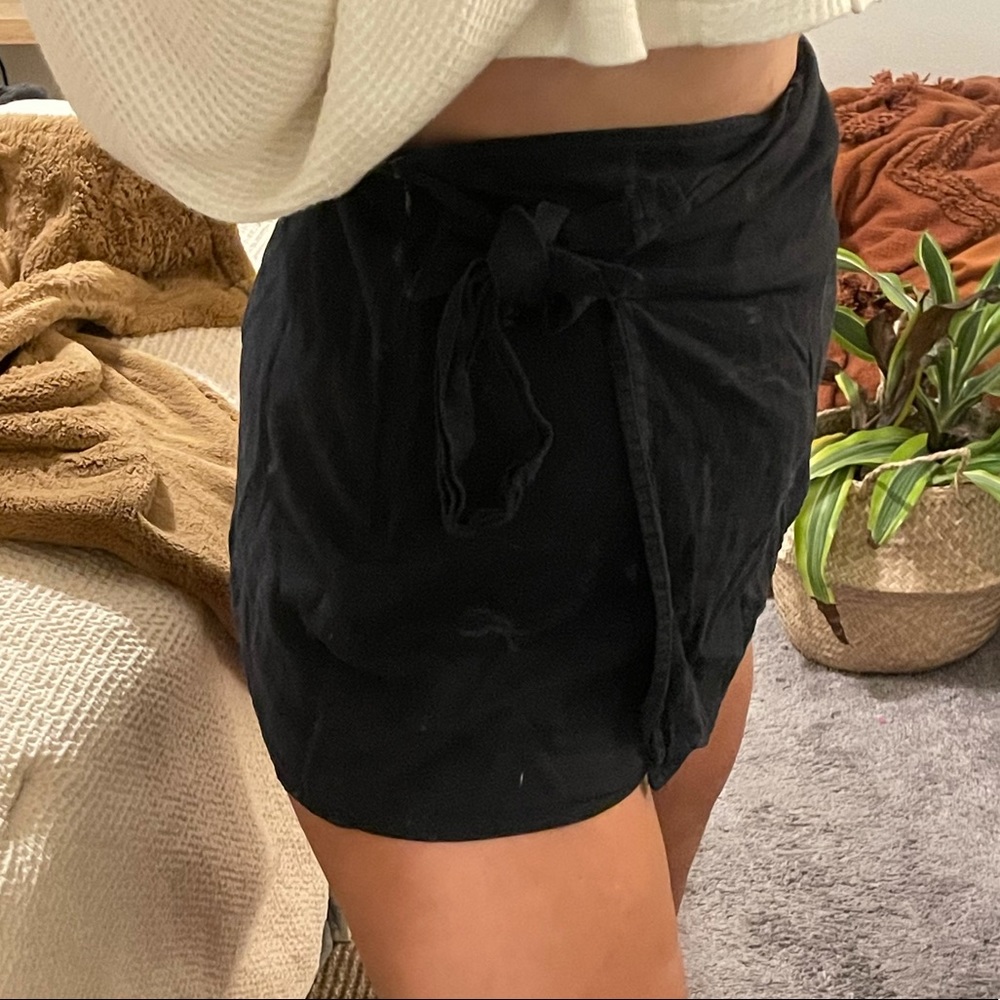 Black Mini Skort